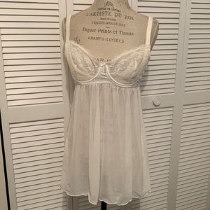 White Bridal Style Babydoll